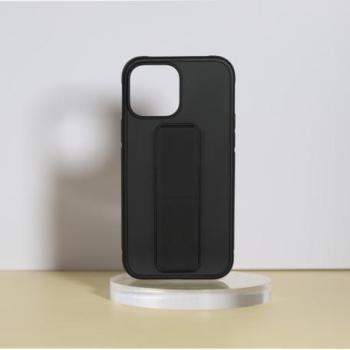 Sam S23 Plus TPU+PC gumíroz. kitámaszt. tok,Fekete kép