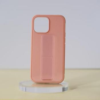 Sam S23 TPU+PC gumírozott kitámaszt. tok,Pink kép