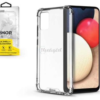 Samsung A025F Galaxy A02s/A037G Galaxy A03s szilikon hátlap - Roar Armor Gel - átlátszó kép