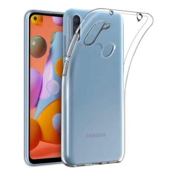 Samsung A115 Galaxy A11 Ultra Slim 0,5mm szilikon tok, átlátszó kép