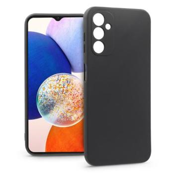 Samsung A145 Galaxy A14 4G/Galaxy A14 5G szilikon hátlap - Soft - fekete kép