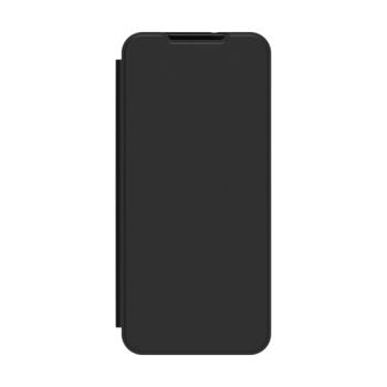 Samsung A15 4G/5G kártyatartós flip tok, Fekete kép