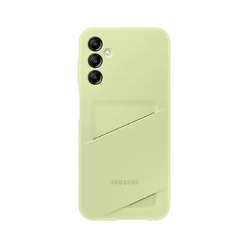Samsung A15 kártyatartós hátlap, Lime kép