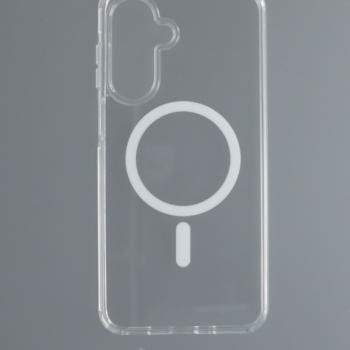 Samsung A17 mágneses szilikon tok, Átlátszó kép