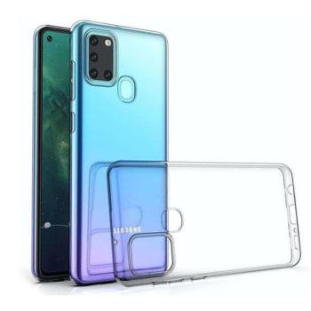 Samsung A217 Galaxy A21s Ultra Slim 0,5mm szilikon tok, átlátszó kép