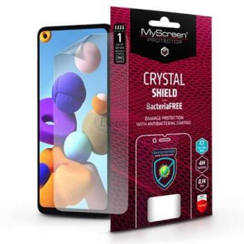 Samsung A217F Galaxy A21s képernyővédő fólia - MyScreen Protector Crystal ShieldBacteriaFree - 1 db/csomag - átlátszó kép