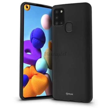 Samsung A217F Galaxy A21s szilikon hátlap - Roar All Day Full 360 - fekete kép