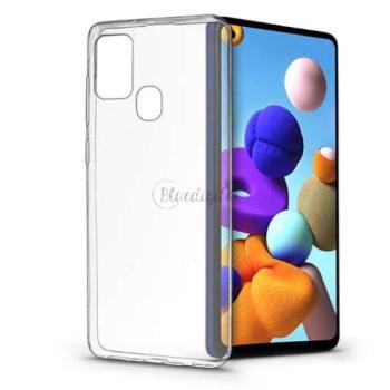 Samsung A217F Galaxy A21s szilikon hátlap - Soft Clear - átlátszó kép