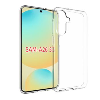 Samsung A26 vékony szilikon hátlap,Átlátszó kép