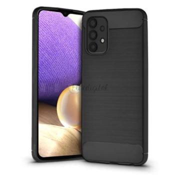 Samsung A325F Galaxy A32 LTE szilikon hátlap - Carbon - fekete kép