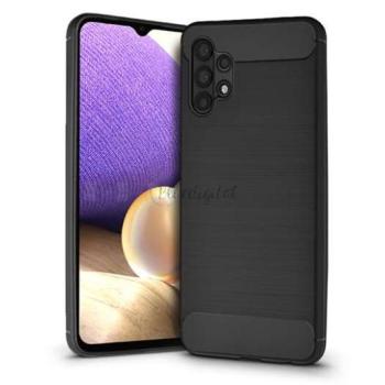 Samsung A326B Galaxy A32 5G szilikon hátlap - Carbon - fekete kép