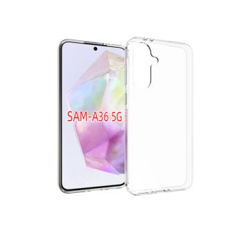 Samsung A36 vékony szilikon hátlap,Átlátszó kép