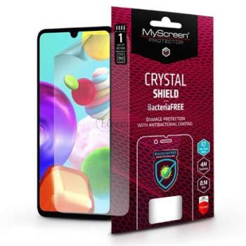 Samsung A415F Galaxy A41 képernyővédő fólia - MyScreen Protector Crystal Shield BacteriaFree - 1 db/csomag - átlátszó kép