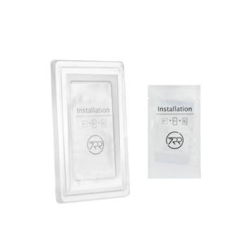 Samsung A750 Galaxy A7 (2018), 5D Full Glue hajlított tempered glass kijelzővédő üvegfólia, fekete kép