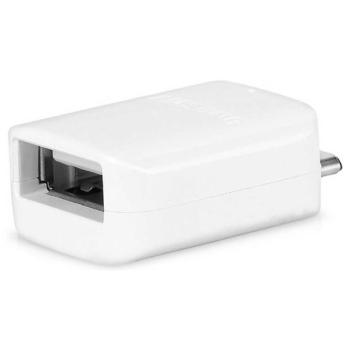 SAMSUNG adapter (USB - microUSB, OTG, pendrive csatlakoztatásához) FEHÉR CAT S60, Blackberry DTEK50 , Huawei Y6 II Compact, Lenovo P2 (P2a42), Alcatel Shine Lite (OT-5080X), Asus Zenfone 3 Max (ZC5 kép