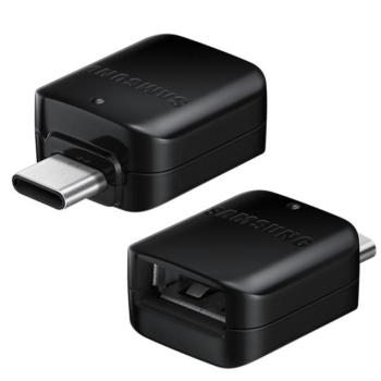 SAMSUNG adapter (USB - Type-C, adatátvitel, OTG) FEKETE Asus Zenfone 3 5.5 (ZE552KL), Honor 8, Sony Xperia X Compact (F5321), Sony Xperia XZ (F8331), Asus Zenfone 3 Deluxe (ZS570KL), Asus Zenfone 3 5 kép