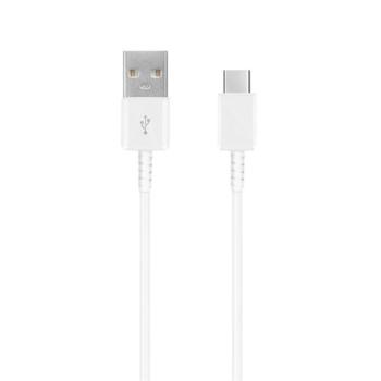 SAMSUNG adatkábel és töltő (USB - Type-C, EP-DG780, gyorstöltés támogatás, 100cm) FEHÉR Asus Zenfone 3 5.5 (ZE552KL), Honor 8, Sony Xperia X Compact (F5321), Sony Xperia XZ (F8331), LG V20 (H kép