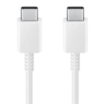 SAMSUNG adatkábel (Type-C - Type-C, 3A, 100W, gyorstöltés támogatás, 180cm) FEHÉR Lenovo Tab P12 (TB370), Google Pixel 8 Pro, Google Pixel 8, Xiaomi Mi 4c (Mi 4i), Samsung Galaxy Tab A7 Lite WIF kép