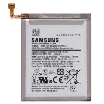 SAMSUNG akku 3000 mAh LI-ION (belső akku, beépítése szakértelmet igényel) Samsung Galaxy A20e (SM-A202F) kép