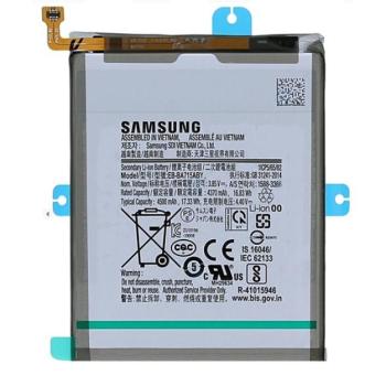 SAMSUNG akku 4500 mAh LI-ION (belső akku, beépítése szakértelmet igényel) Samsung Galaxy A71 (SM-A715F) kép