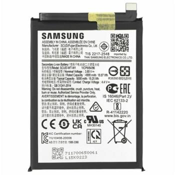 SAMSUNG akku 5000 mAh LI-ION (belső akku, beépítése szakértelmet igényel) Samsung Galaxy A22 5G (SM-A226) kép