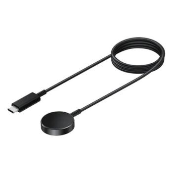 SAMSUNG asztali töltő Type-C (vezeték nélküli töltés, mágneses) FEKETE Samsung Galaxy Watch Active 2 44mm (SM-R820N), Samsung Galaxy Watch Active 2 40mm (SM-R830N), Samsung Galaxy Watch 46mm ( kép