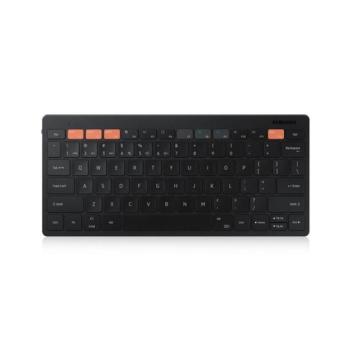 SAMSUNG bluetooth billentyűzet (asztali tartó funkció, QWERTY, angol nyelvű, EJ-B3400) FEKETE Evolveo Strongphone Q5, Blackberry DTEK50 , HTC Desire 825, Vodafone Smart turbo 7 (VFD500), Asus Zenf kép