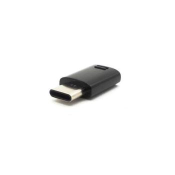 Samsung EE-GN930 USB-C - microUSB-A adapter, fekete, ECO csomagolásban kép