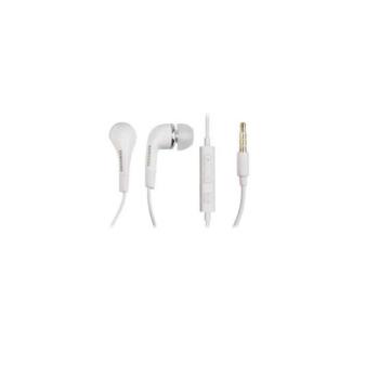 Samsung EHS64AVFWE sztereó headset, 3,5 jack, felvevőgombos, hangerőszabályzós, fehér, gyári ECO csomagolásban kép