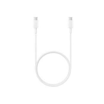 Samsung EP-DA705BW USB-C / USB-C töltő- és adatkábel, 1m, 3A, fehér kép
