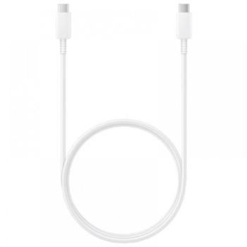 Samsung EP-DG980BWE gyári USB-C / USB-C töltő- és adatkábel, 1m, 3A, csomagolás nélküli, fehér (Bulk) kép