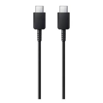 Samsung EP-DN975BBE kompatibilis USB-C / USB-C töltő- és adatkábel, 1m, 5A, fekete, Eco csomagolás kép