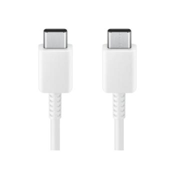 Samsung EP-DX310JW USB-C / USB-C töltő- és adatkábel, 1.8m, 3A, fehér kép