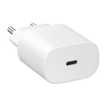 Samsung EP-TA800EWE hálózati töltő USB-C, 25W, fehér, ECO csomagolásban kép