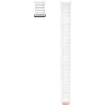 Samsung ET-SVL30SWEGEU szövet szíj Samsung Galaxy Watch7 / 6 / 5 / 4 (20mm) (S/M) - rózsaszín-fehér kép