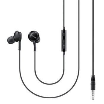 SAMSUNG fülhallgató SZTEREO (3.5mm jack, mikrofon, felvevő gomb, hangerő szabályzó) FEKETE CAT S60, Evolveo Strongphone Q5, Blackberry DTEK50 , Vodafone Smart turbo 7 (VFD500), HTC Desire 825, A kép