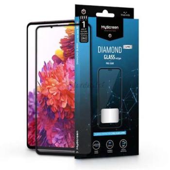 Samsung G780F Galaxy S20 FE/S20 FE 5G edzett üveg képernyővédő fólia - MyScreen Protector Diamond Glass Lite Edge2.5D Full Glue - fekete kép