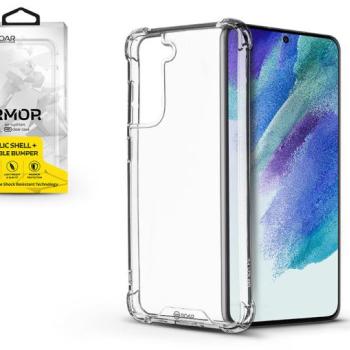 Samsung G990B Galaxy S21 FE 5G szilikon hátlap - Roar Armor Gel - átlátszó kép