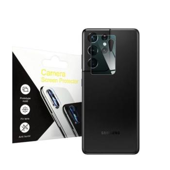 Samsung G991 Galaxy S21 Ultra tempered glass kamera védő üvegfólia kép