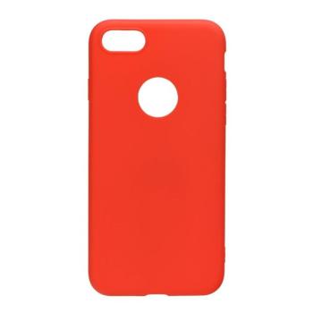 Samsung Galaxy A02s szilikon tok, matt, piros, SM-A025, Forcell Soft kép