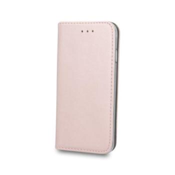 Samsung Galaxy A02s telefon tok, könyvtok, notesz tok, oldalra nyíló tok, mágnesesen záródó, SM-A025, rose gold, Smart Magnetic kép