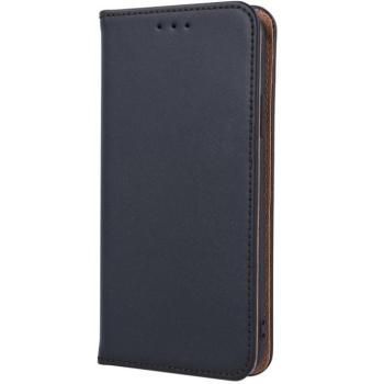Samsung Galaxy A05s SM-A057F, Oldalra nyíló tok, valódi bőrtok, stand, Smart Pro, fekete kép