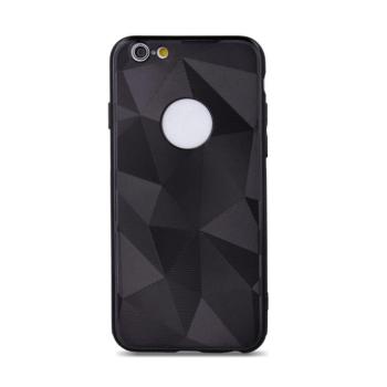 Samsung Galaxy A10 hátlap tok, szilikon tok, fekete, SM-A105, Geometric Shine kép