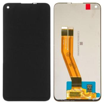 Samsung Galaxy A11 / M11 LCD + érintőpanel, fekete, SM-A115, SM-M115 kép