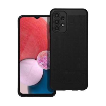 Samsung Galaxy A13 4G SM-A135F / A137F, Műanyag hátlap védőtok, légáteresztő, lyukacsos minta, Breezy, fekete kép