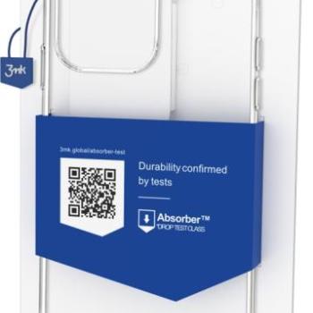 Samsung Galaxy A13 5G szilikon tok, átlátszó, 1.2mm, SM-A136, 3MK Clear Case kép