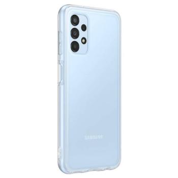 Samsung Galaxy A13 Soft Clear gyári szilikon tok, átlátszó, EF-QA135TT kép