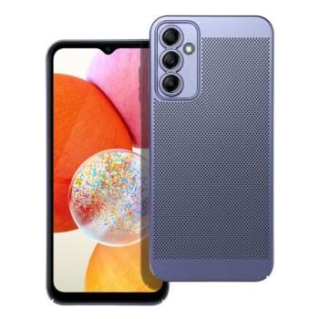 Samsung Galaxy A14 4G/5G hátlap tok, műanyag tok, légáteresztő, kék, SM-A145, SM-A146, Breezy kép