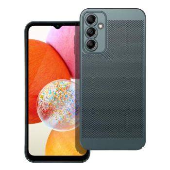 Samsung Galaxy A14 4G/5G hátlap tok, műanyag tok, légáteresztő, zöld, SM-A145, SM-A146, Breezy kép
