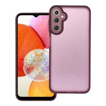 Samsung Galaxy A14 4G/5G hátlap tok, műanyag /TPU tok, kamera védelem, bordó-lila, SM-A145, SM-A146, Variete kép